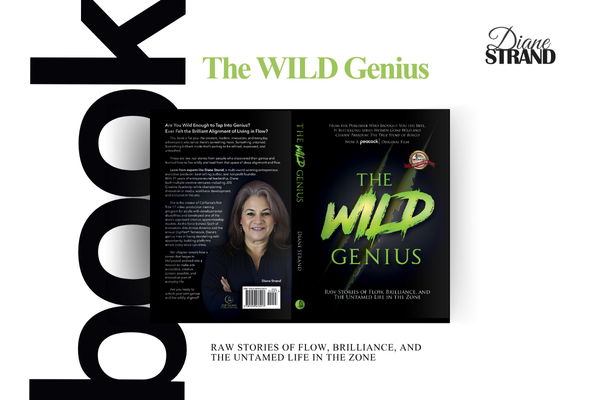 Diane Strand’s #1 bestselling book Wild Genius, inspiring readers to embrace creativity and unlock their potential.