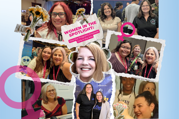 Girls participating in performing arts and digital media programs at JDS Creative Academy, building confidence and leadership skills